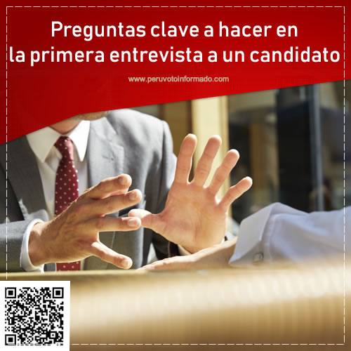 6 preguntas clave a hacer en la primera entrevista a un candidato (y qué esperar)