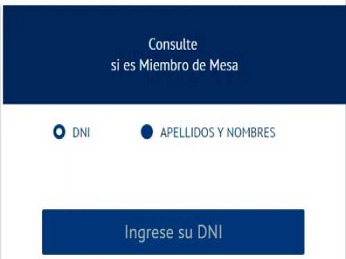 Consulta aquí si eres miembro de mesa en las Elecciones 2018