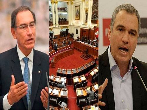 Martín Vizcarra y Salvador del Solar buscan dialogo entre bancadas